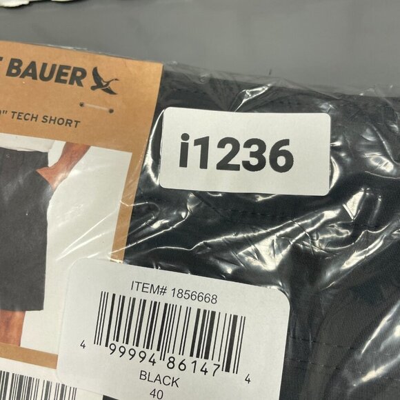 NEW Eddie Bauer Men's Size 40 Rainier 10" Tech Short Black Outdoor Cargo - Picture 9 of 9